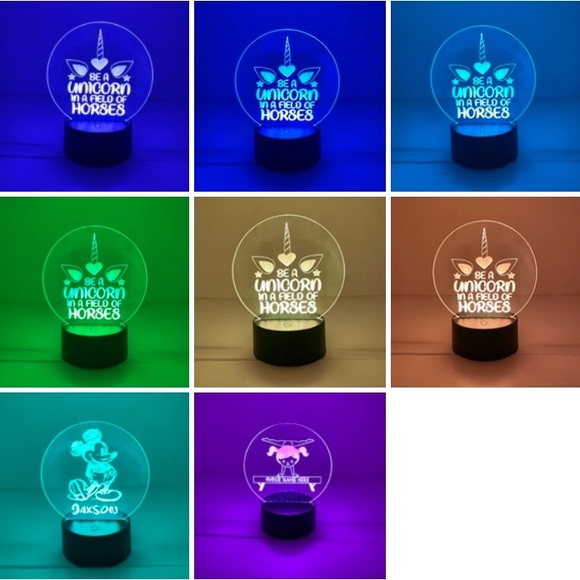 Personalized LED Nightlight Winnie the Pooh - Picture 2 of 4